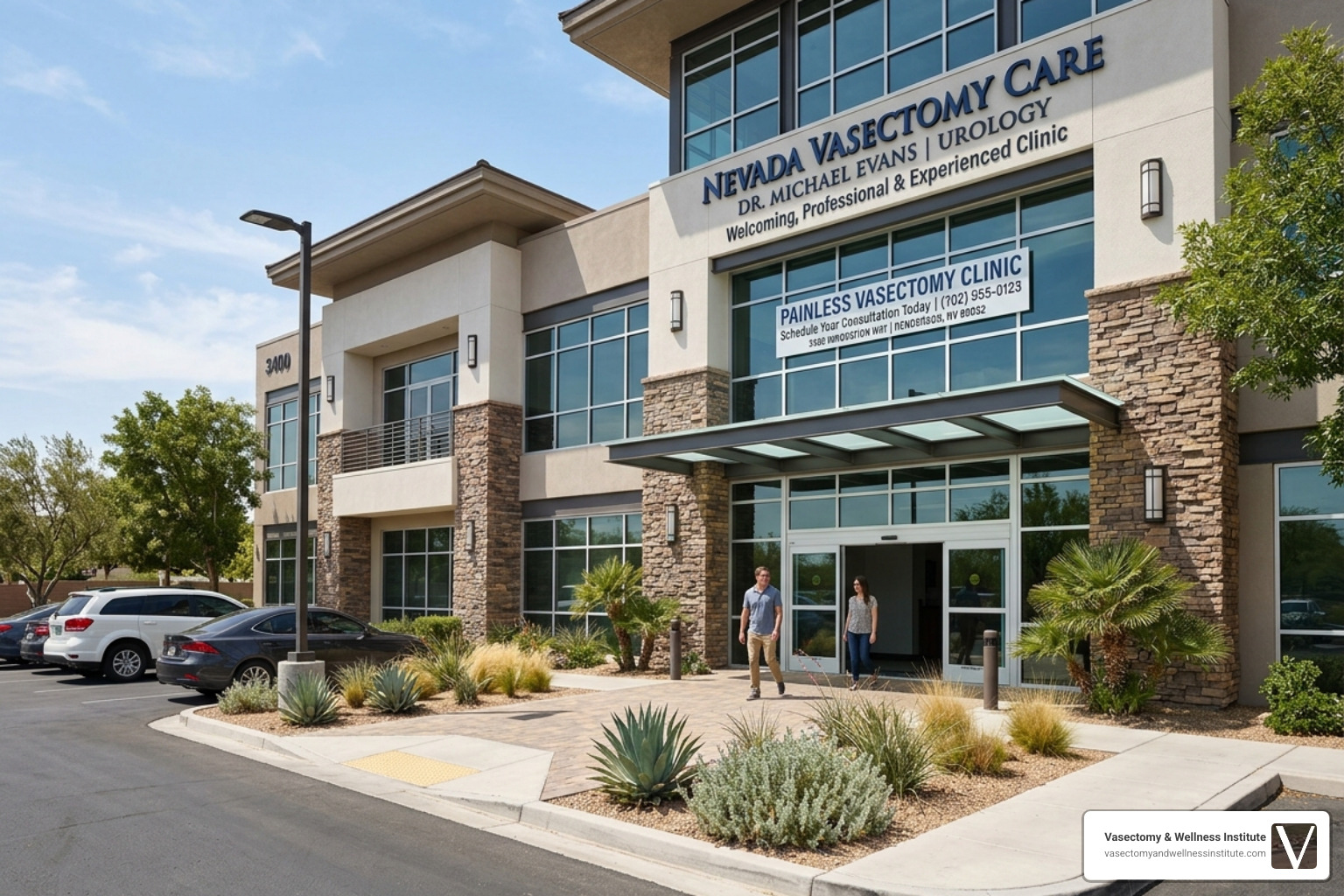 Henderson painless vasectomy options modern medical office building - Henderson painless vasectomy options